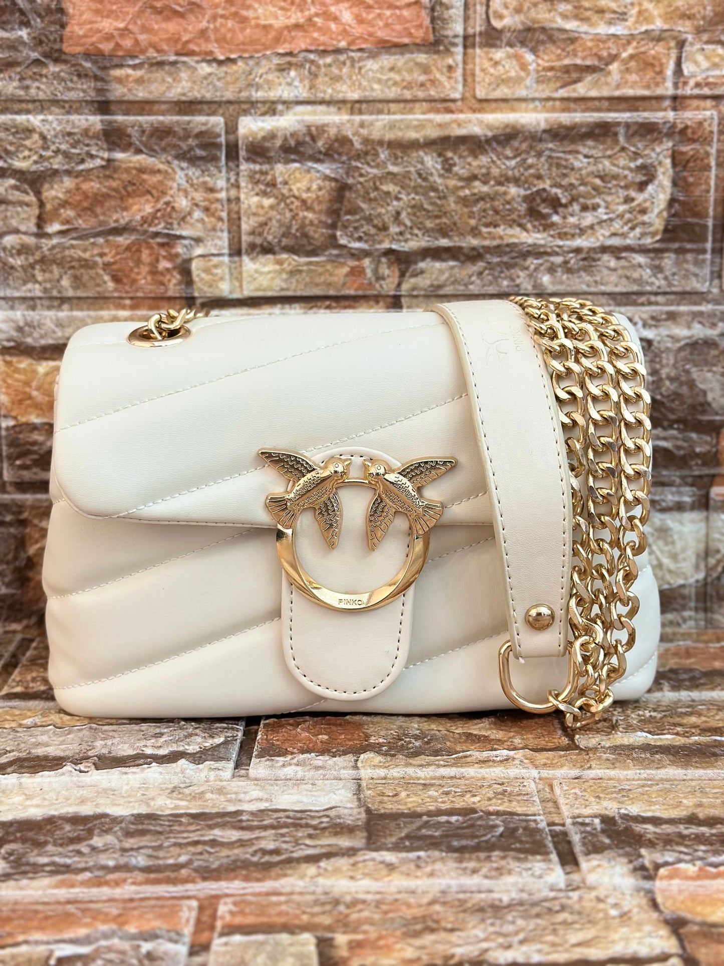 Pinko Love Bag White