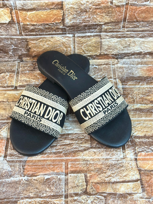 Christian Dior Slide Black