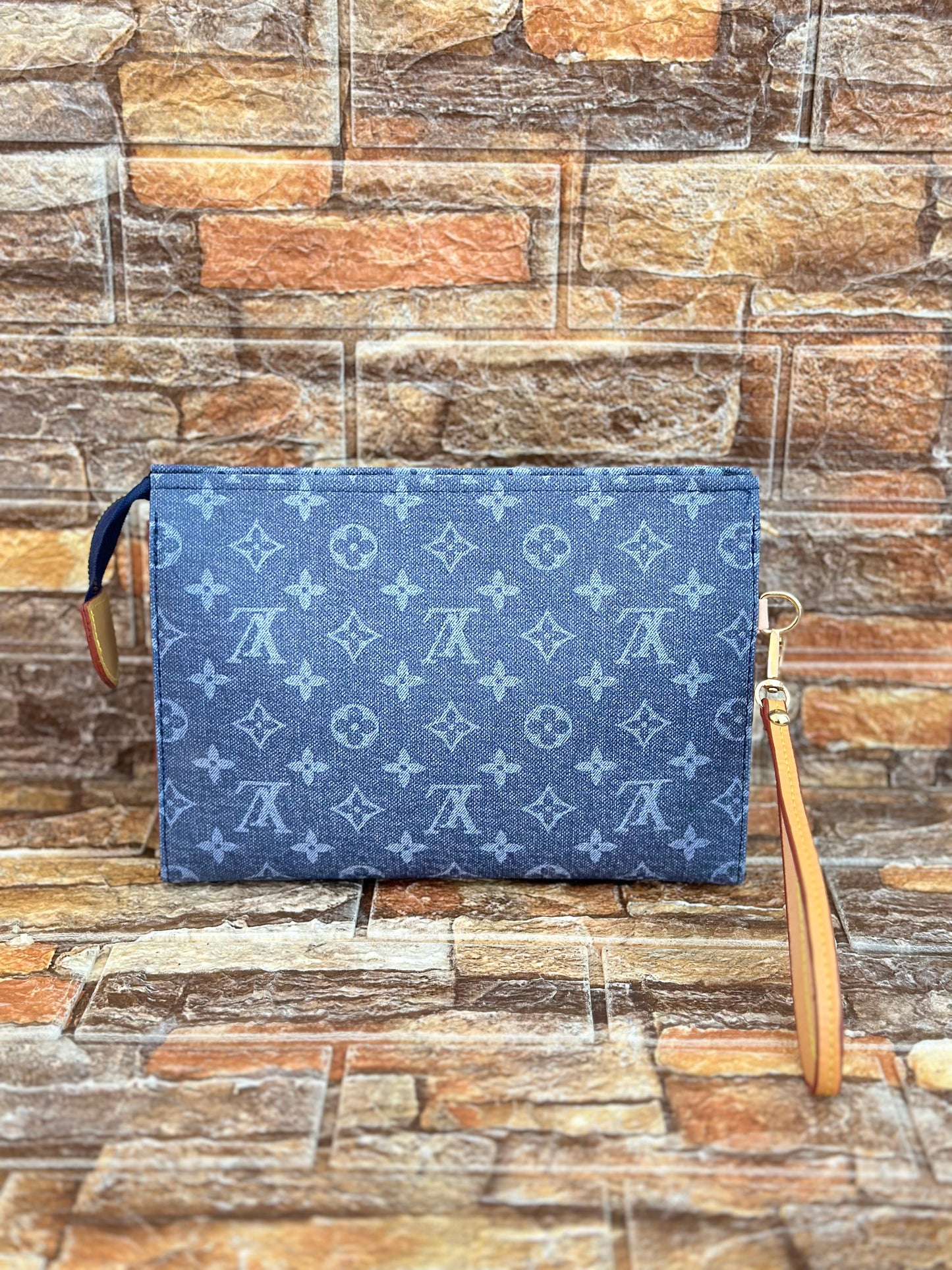 Louis Vuitton Clutch Bag Monogram Canvas