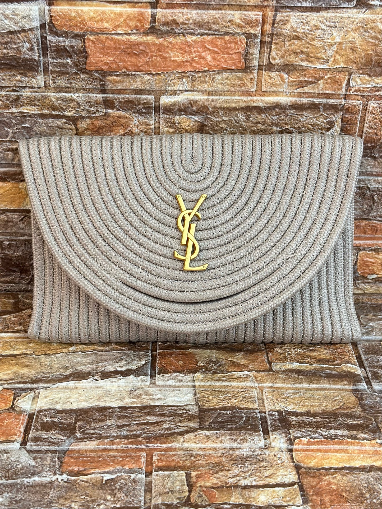 YSL Envelope Beige
