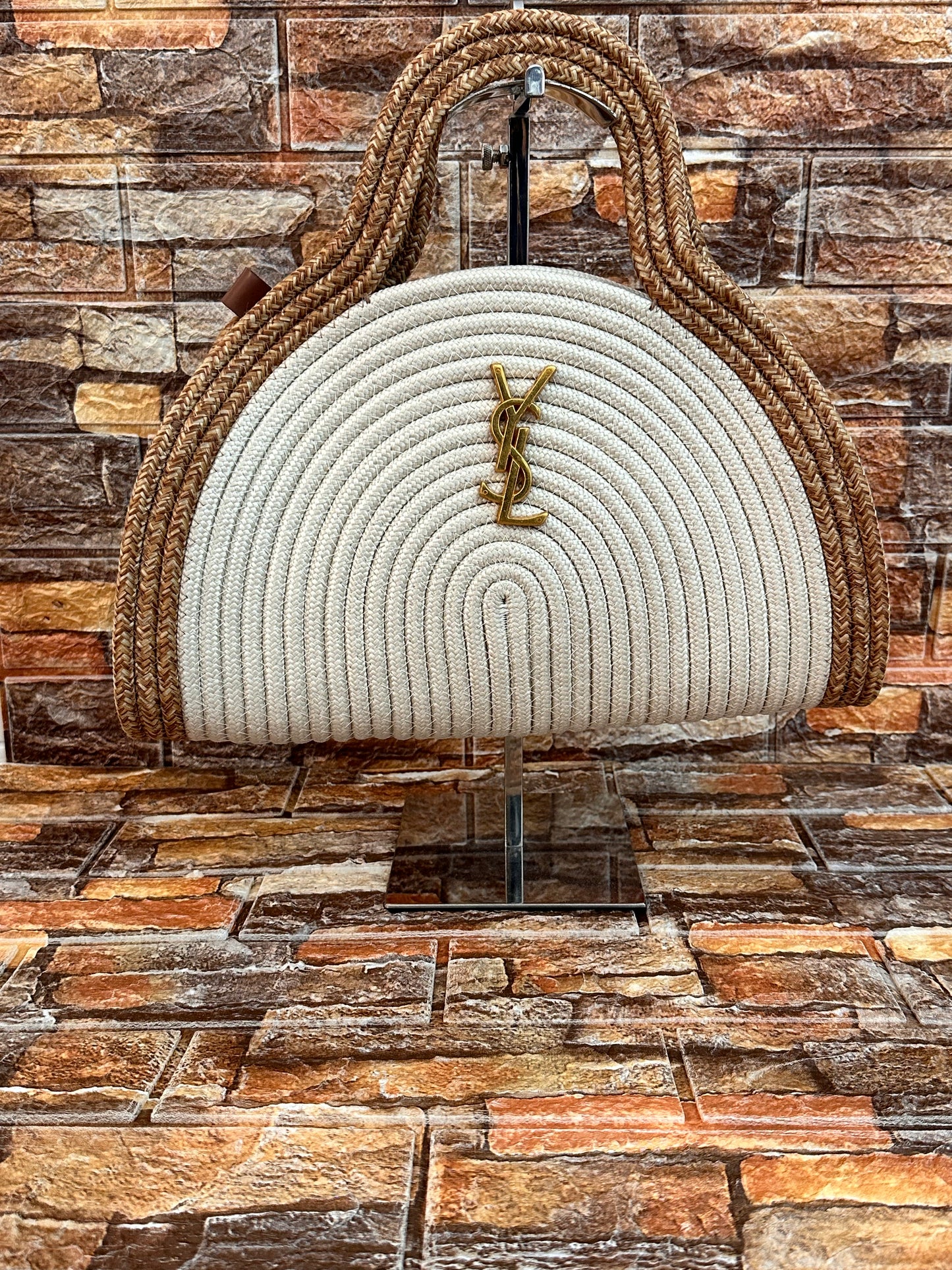 YSL Summer Bag White